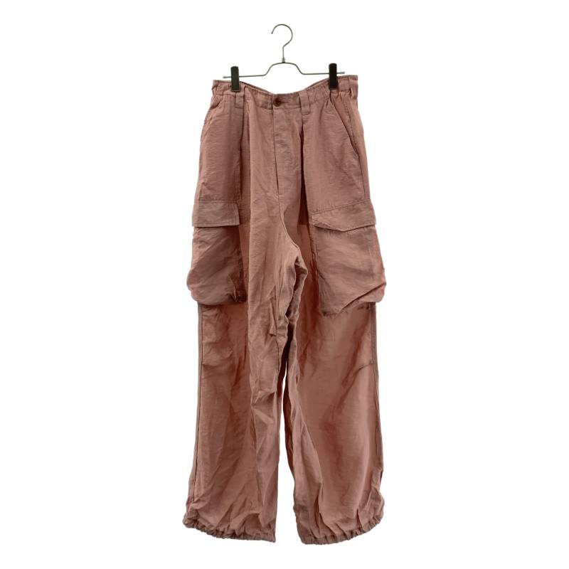 EDIFICE / エディフィス | 2024SS | Hedie.+ / エディークロス / Cargo Pocket Parashoot Pants カーゴポケット ズボン下 | S | ペールピンク | メンズ
