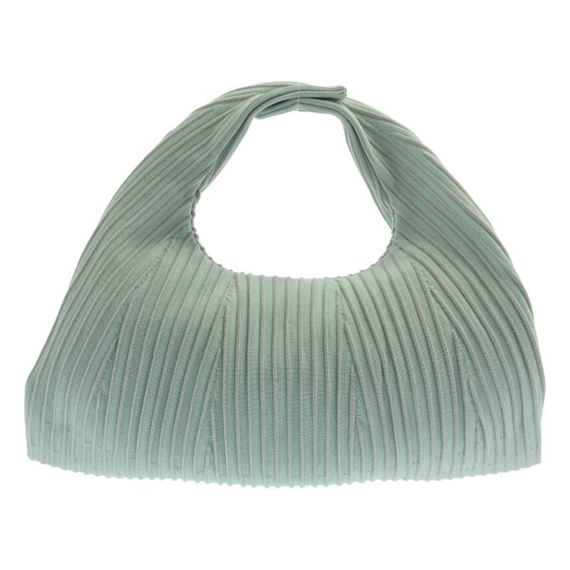 【美品】  CFCL / シーエフシーエル | 2026SS | HYPHA GLITTER MINI BAG / 編み物 ハンドバック | F | CLEARLY AQUA MULTI | レディース