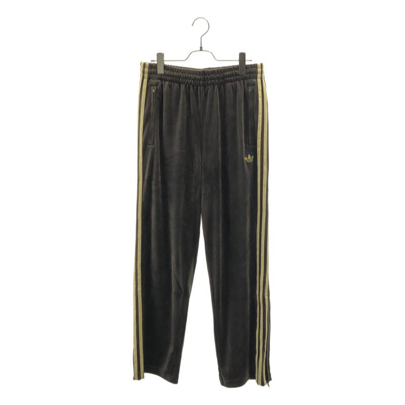 【美品】  adidas / アディダス | 2025AW | FB TP VELOUR ファイヤーバード 貨物自動車ズボン下 天鵞絨 | M | 赤銅色 | メンズ