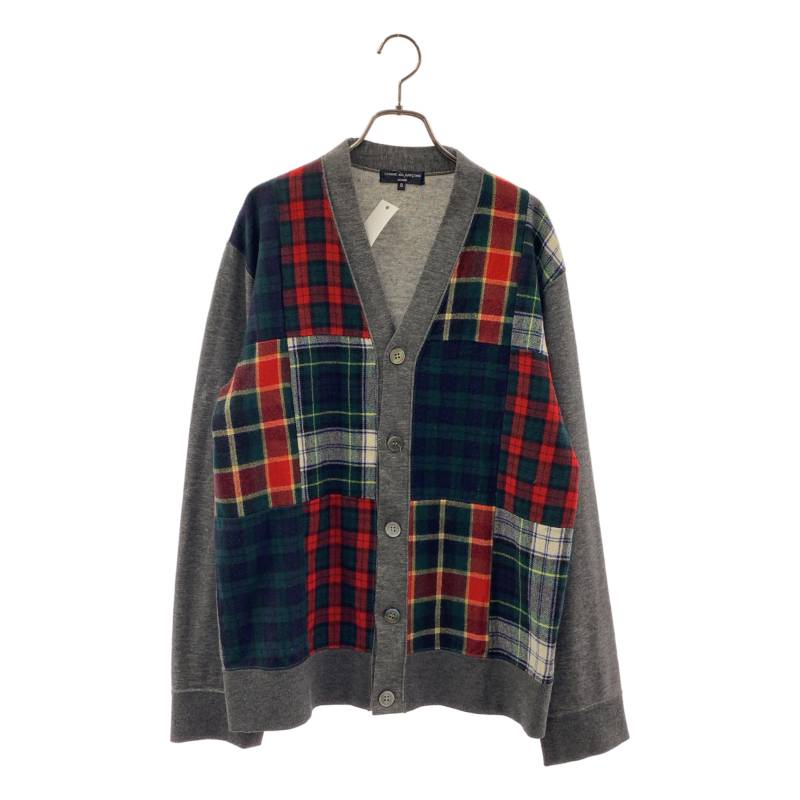 COMME des GARCONS HOMME / コムデギャルソンオム | 2011AW | タータンチェック パッチワーク ジレー | S | マルチ色合い | メンズ