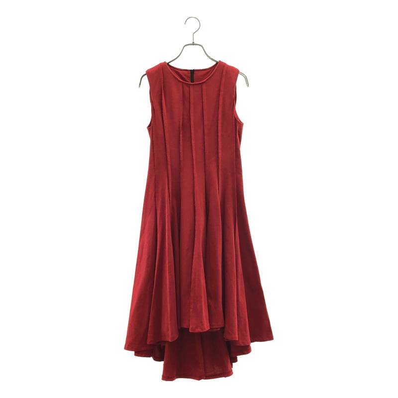 MIHARA YASUHIRO / ミハラヤスヒロ | インサイドアウト バックジップ ボリューム ドレス ワンピース | 36 | レッド | レディース｜KLD 店