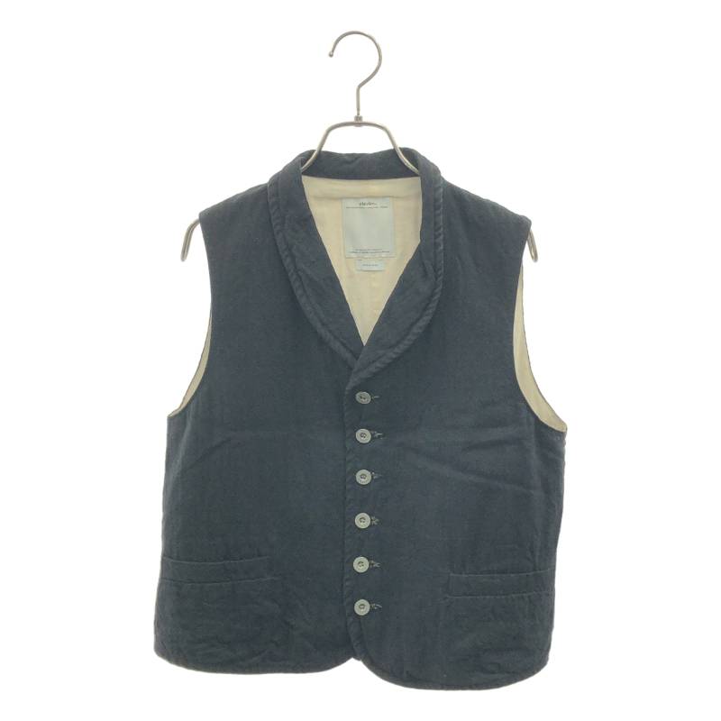 visvim / ビズビム | granger vest グレンジャー より良い | 3 | 黒いこと/赤銅色 | メンズ