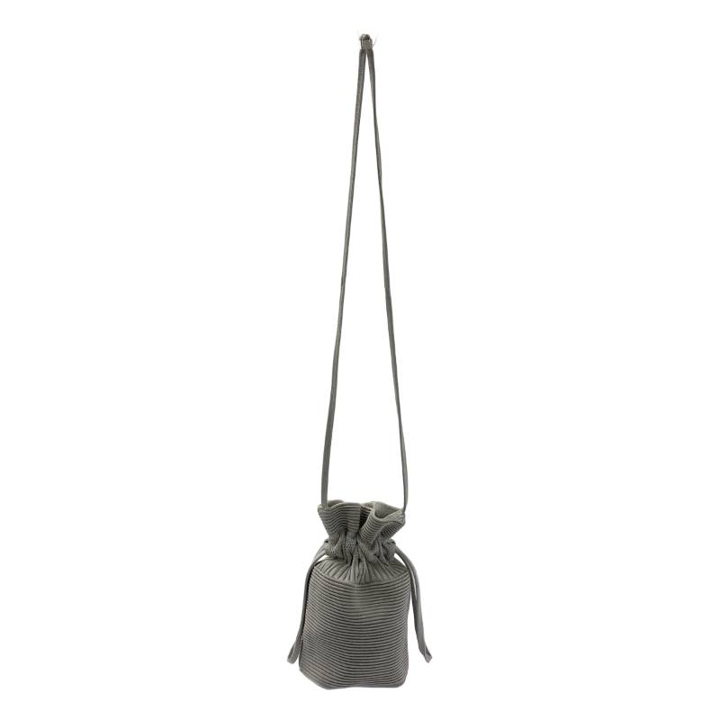 【美品】  CFCL / シーエフシーエル | STRATA DRAWSTRING GUSSET MINI BAG ショルダーバッグ | F | 薄墨色 | レディース