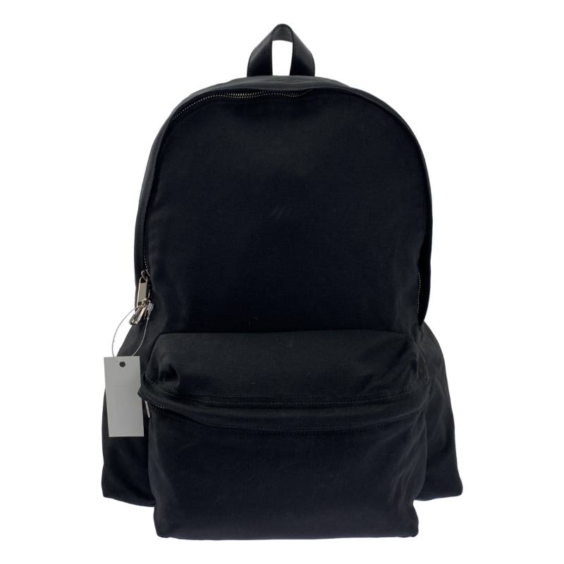 CELINE / セリーヌ | ナイロン ロゴジップ うしろ側容器に並べる 背嚢 | 黒いこと | レディース