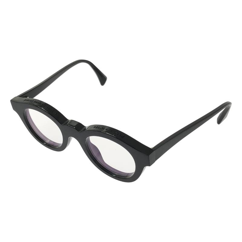 【美品】 Jacques Durand / ジャックデュラン | Plus is + 164 メガネ アイウェア | マッドブラック|KLD 店