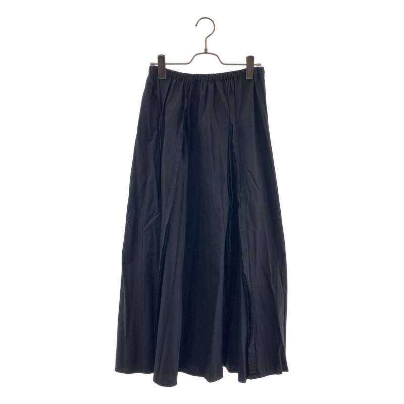 tricot COMME des GARCONS / トリココムデギャルソン | 2000SS | 綿織物 断ち切り イージースカート | 黒いこと | レディース