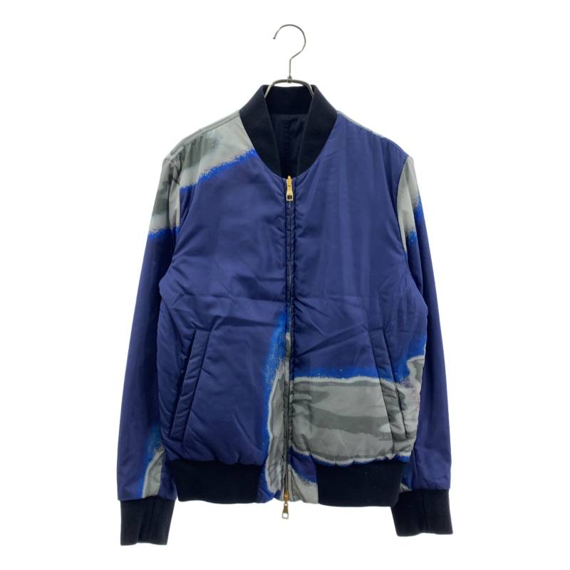 【美品】  Dunhill / ダン吸血鬼 | リヴァーシブル ロゴジップ 上衣 上衣 | XS | 青色系 | メンズ