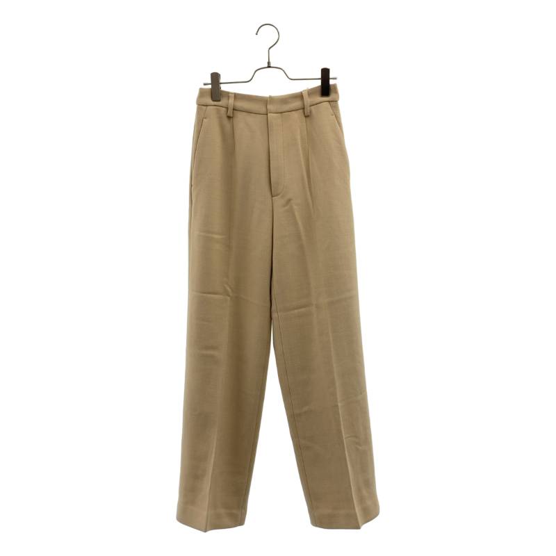 【美品】  MUSE de Deuxieme Classe / ミューズドゥーズィーエムクラス | WOOL CONSCIOUS スラックスズボン下 | 34 | ベージュ | レディース