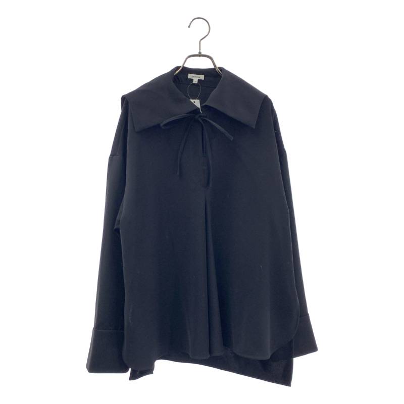 ENFOLD / エンフォルド | 2023AW | SAILOR COLLAR PULLOVER / 乗り組み員色合い ティーシャツトップ | 38 | 黒いこと | レディース