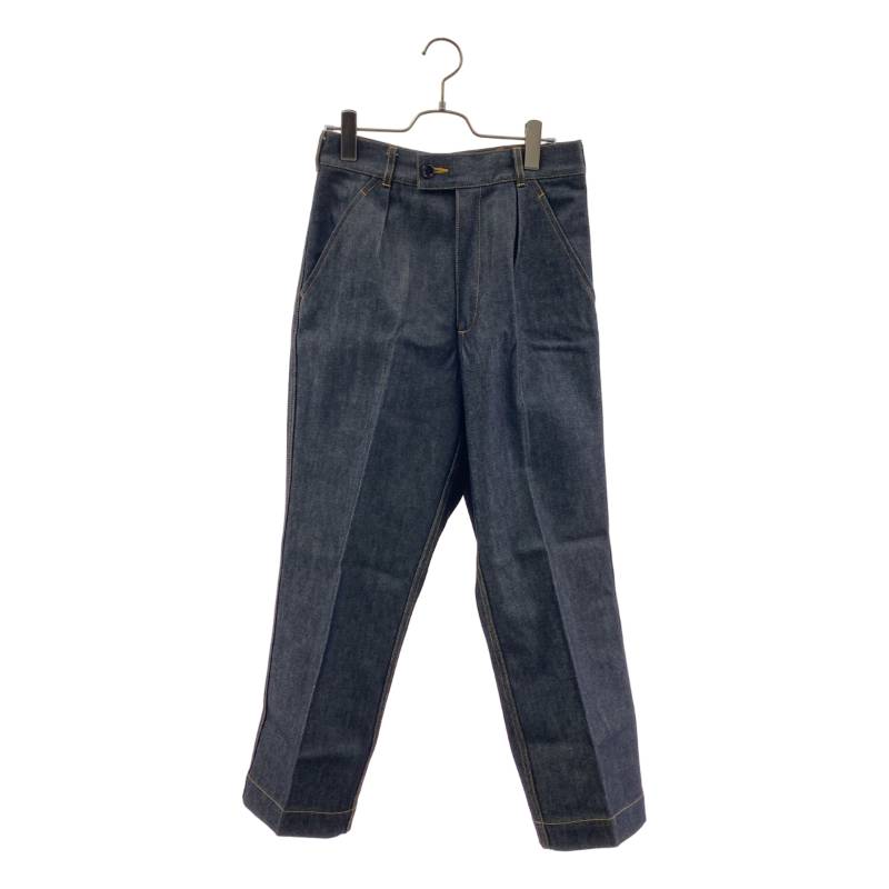 【美品】  tricot COMME des GARCONS / トリココムデギャルソン | 2020SS | ジーンズ 広々とした テーパード ズボン下 | M | インディゴ | レディース