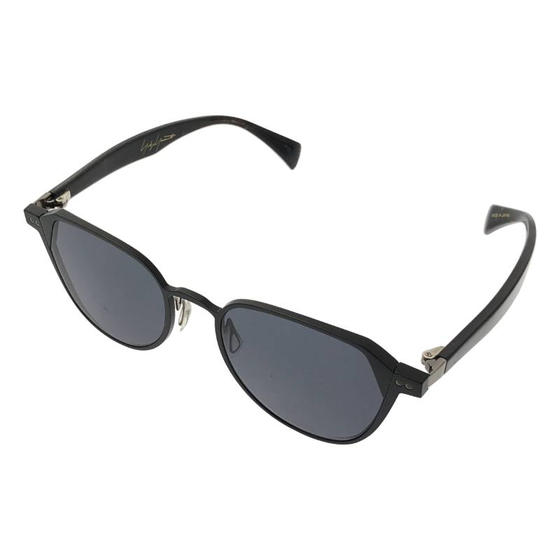 YOHJI YAMAMOTO / ヨウジヤマモト | YY7041 サングラス アイウェア | 54??20 140 | ブラック | メンズ|KLD 店