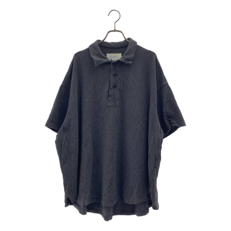 The crooked Tailor / ザクルーキッドテーラー | Over Polo Shirt オーバーサイズポロシャツ | 48 | 濃灰色 | メンズ