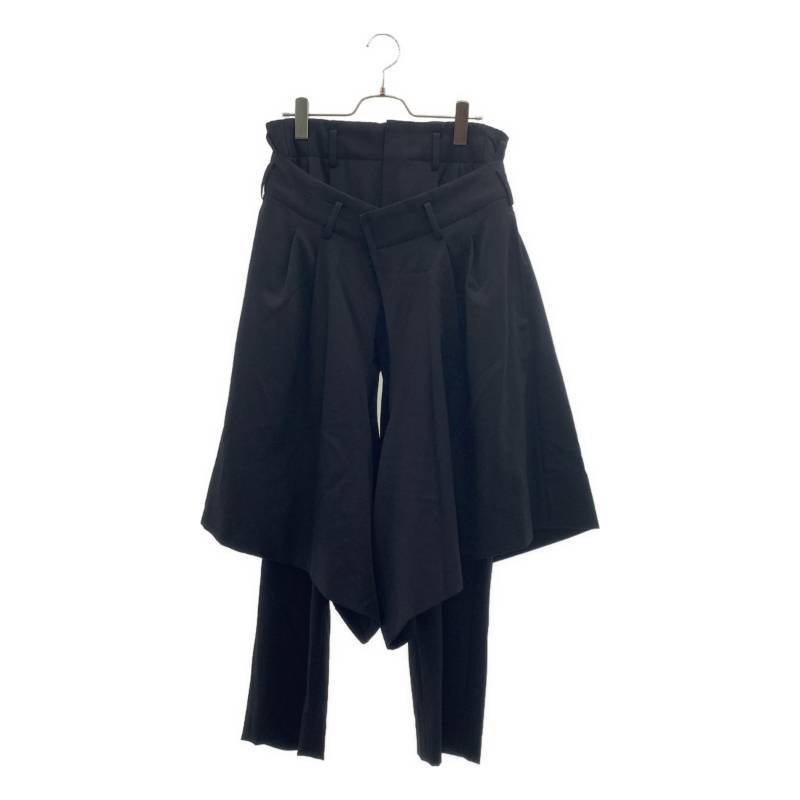 COMME des GARCONS / コムデ給仕 | 2023SS | 花の冠yd 縛ズボン下 | S | 黒いこと | レディース