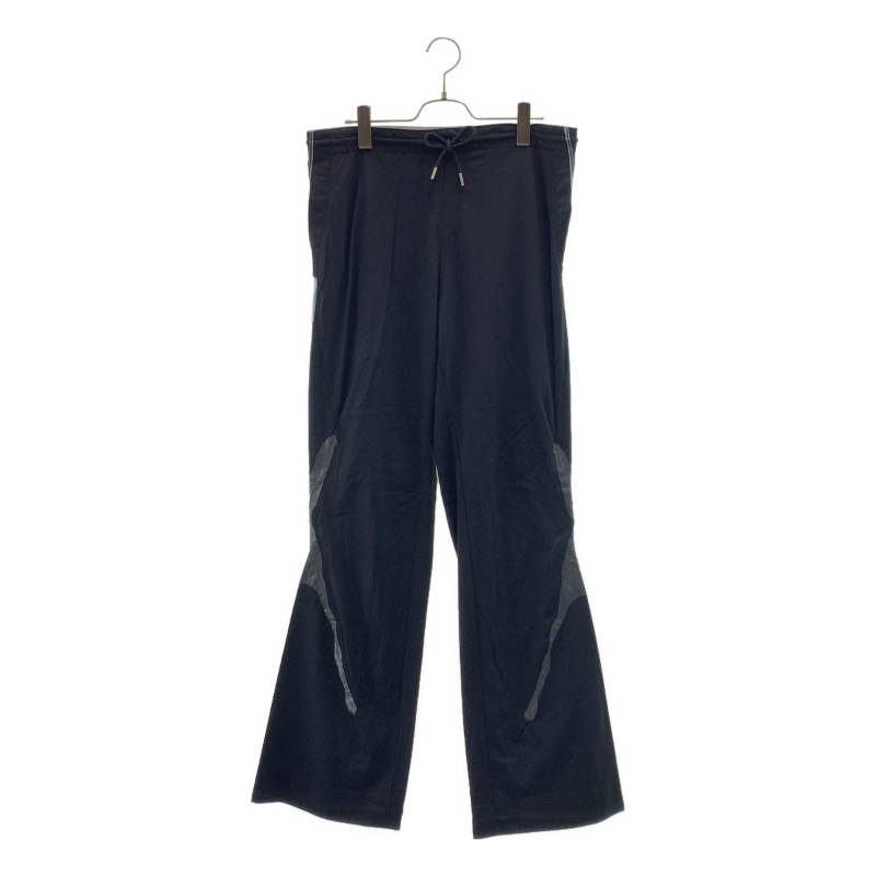 【新品】  Kiko Kostadinov / キココスタディノフ | 2025SS | ALEC K-DART JERSEY TROUSER Kダーツ ティーシャツ 太陽フレア トラウザー ズボン下 | 46 | 黒いこと×点火装置薄墨色 | メンズ