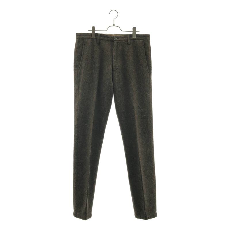 COMME des GARCONS HOMME / コムデギャルソンオム | 2004AW | 風変わり産業 羊毛 スラックス ズボン下 | S | 赤銅色 | メンズ
