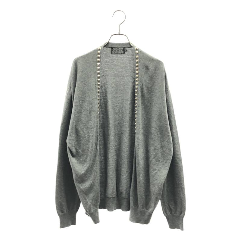 HYSTERIC GLAMOUR / ヒステリックグラマー | スタッズ ジレー | M | 薄墨色 | メンズ