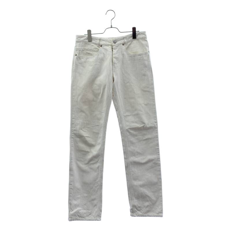 Martin Margiela / マルタンマルジェラ | 2007SS | 自分自身期 綿織物 5P 引っ切りないズボン下 | 46 | 象牙色 | メンズ