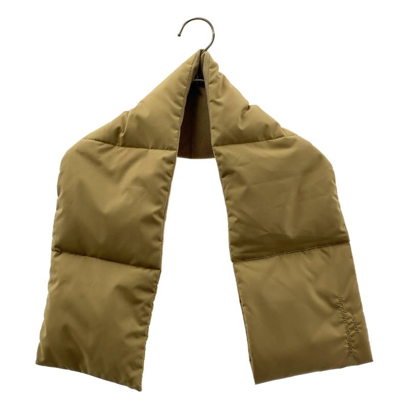 【美品】 COMME des GARCONS HOMME / コムデギャルソンオム | 2024AW | エステルタフタ エステルフリース ネックウォーマー | ベージュ | メンズ｜KLD 店