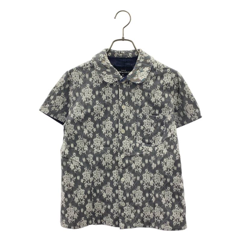 tricot COMME des GARCONS / トリココムデギャルソン | 1999AW | フラワー レース 丸襟 シャツ ブラウス | M | ホワイト | レディース|KLD 店