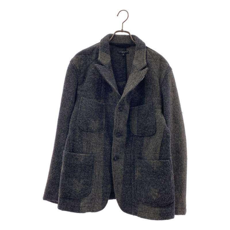 Engineered Garments / エンジニアドガーメンツ | Bedford Jacket ウール ストライプ ベッドフォードジャケット | S | グレー | メンズ｜KLD 店