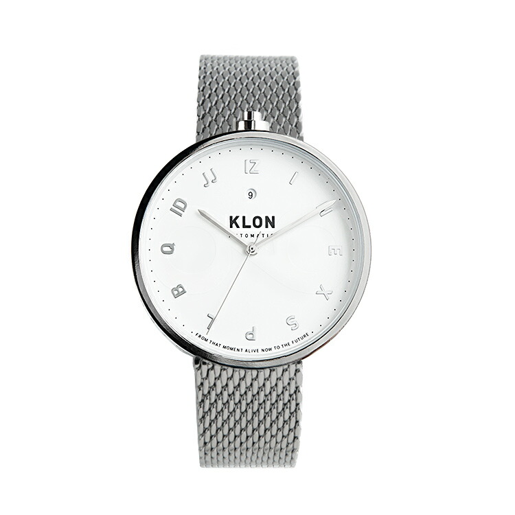楽天市場 アウトレット Klon Automatic Watch Mock Number 腕時計 レディース メンズ クローン モノトーン シンプル お揃い 祝い ギフト プレゼント オールジェンダー ジェンダーレス ブランド Klon