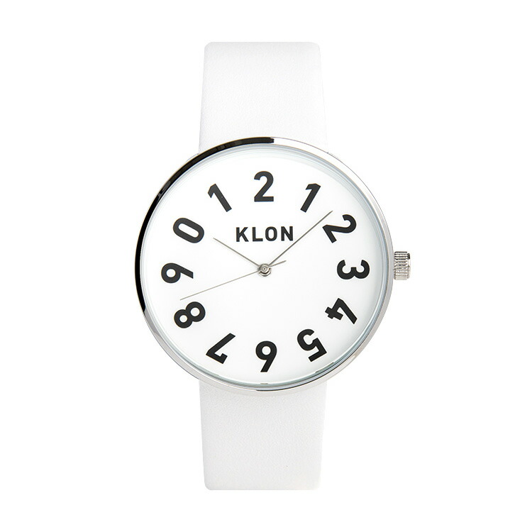 公式 Klon One Digit Time White 40mm クローン レディース メンズ 腕時計 白 シンプル モノトーン モノクロ 誕生日 腕時計 お揃い 祝い ギフト プレゼント 母の日 Klon 安い購入 Www Logisticegypt Com