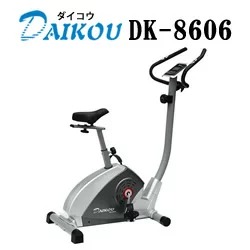 ダイコウ 家庭用フィットネスバイク(マグネット式負荷)DK-8606