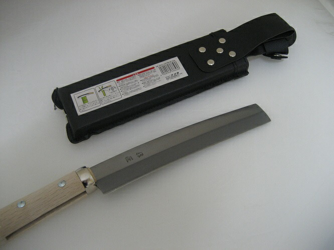楽天市場】しんかい 竹割鉈 角ナタ 角鉈 両刃 180mm 白紙鋼鍛造 (SH-23