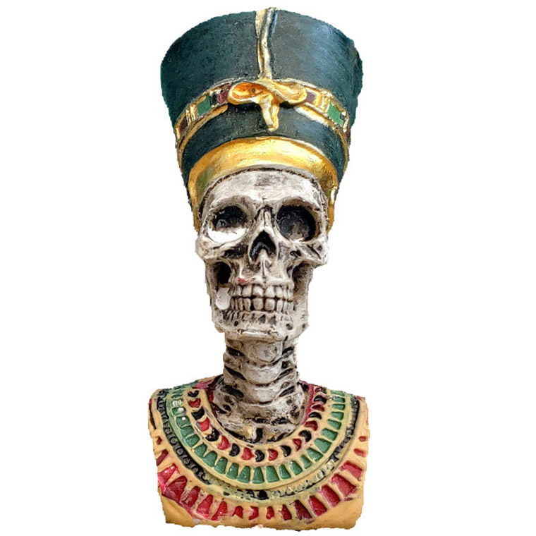 楽天市場】スカルファラオバスト ドクロ 古代 エジプト ファラオ 女王