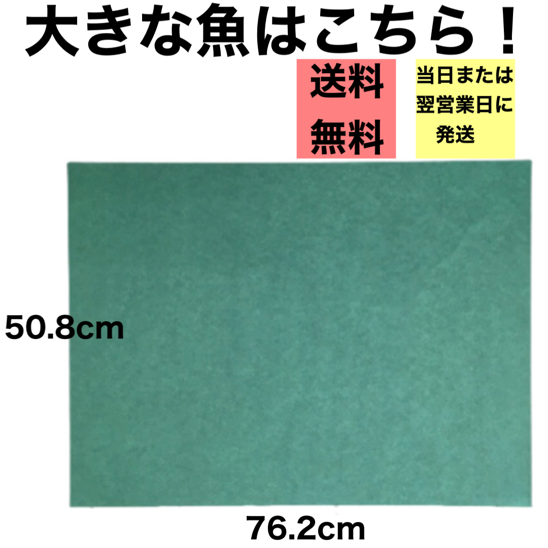 楽天市場】グリーンパーチ 魚を包む緑の紙 おさかなパックン 耐水紙