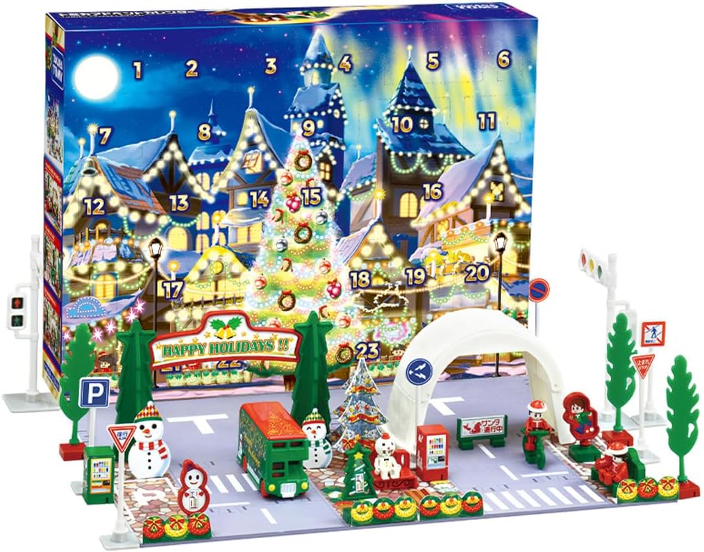 ★タカラトミー トミカワールド トミカ アドベントカレンダー 2023.2024 トミカ アドベントカレンダー｜トミカタウン｜トミカワールド