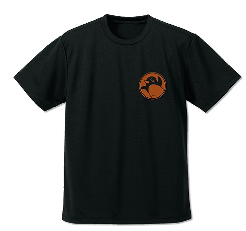 宇宙よりも遠い場所 南極チャレンジ ドライTシャツ BLACK M 【09/16頃入荷】画像