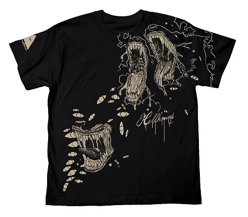 HELLSING ヘルハウンドTシャツ BLACK L 【10/24頃入荷】画像