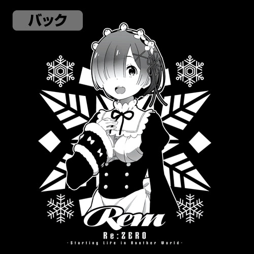 贅沢屋の リゼロ レム ｍ ５１ジャケット ｍｅｍｏｒｙ ｓｎｏｗ ｖｅｒ ｂｌａｃｋ ｌ Fucoa Cl