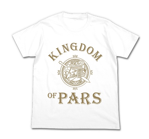 [コスパ COSPA] アルスラーン戦記 パルス王国国章Tシャツ ホワイト サイズ:XL画像