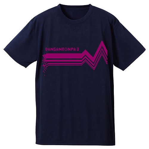 ダンガンロンパ3 -The End of 希望ヶ峰学園- 希望ヶ峰ガチャトイ ドライTシャツ ネイビー Mサイズ画像
