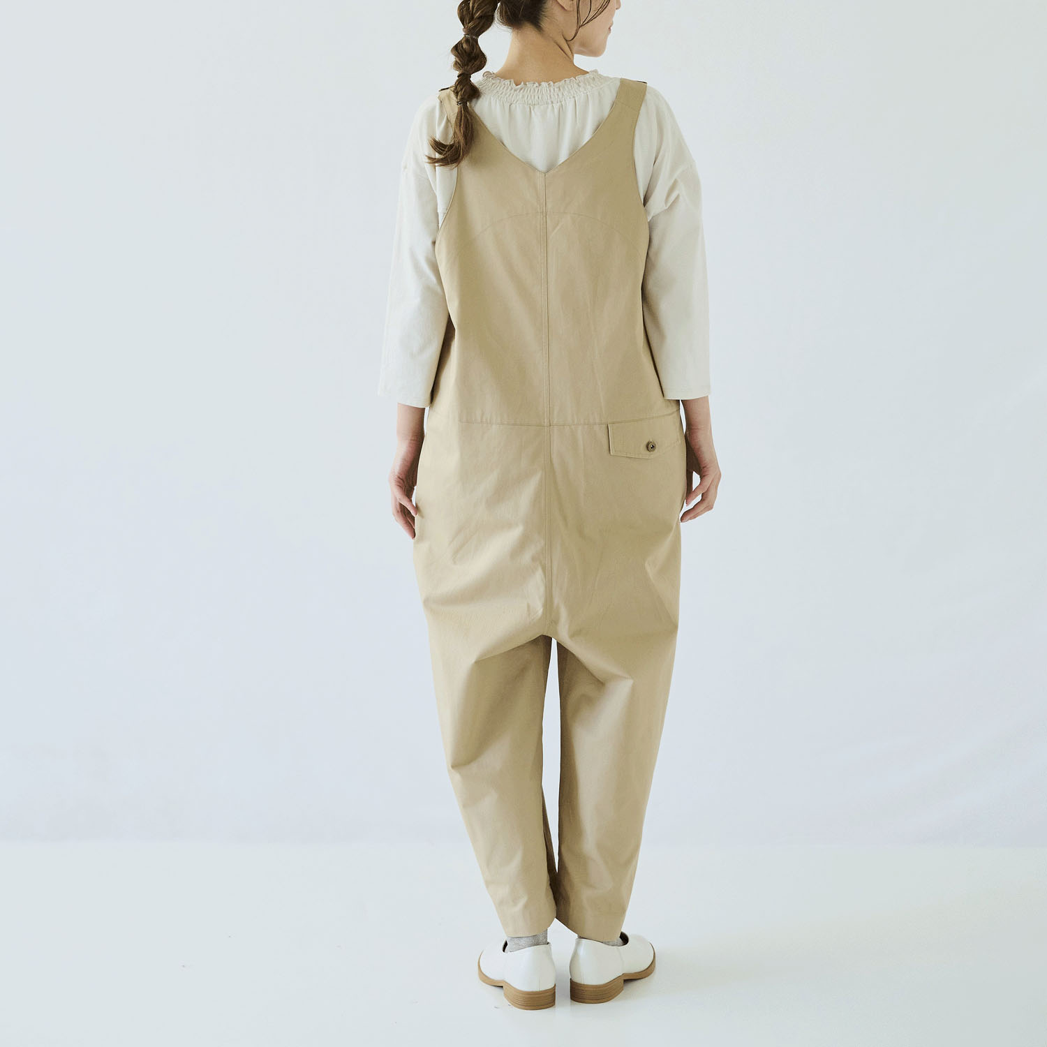 楽天市場】残りSサイズのみ ノースノーネーム リネン オーバーオール