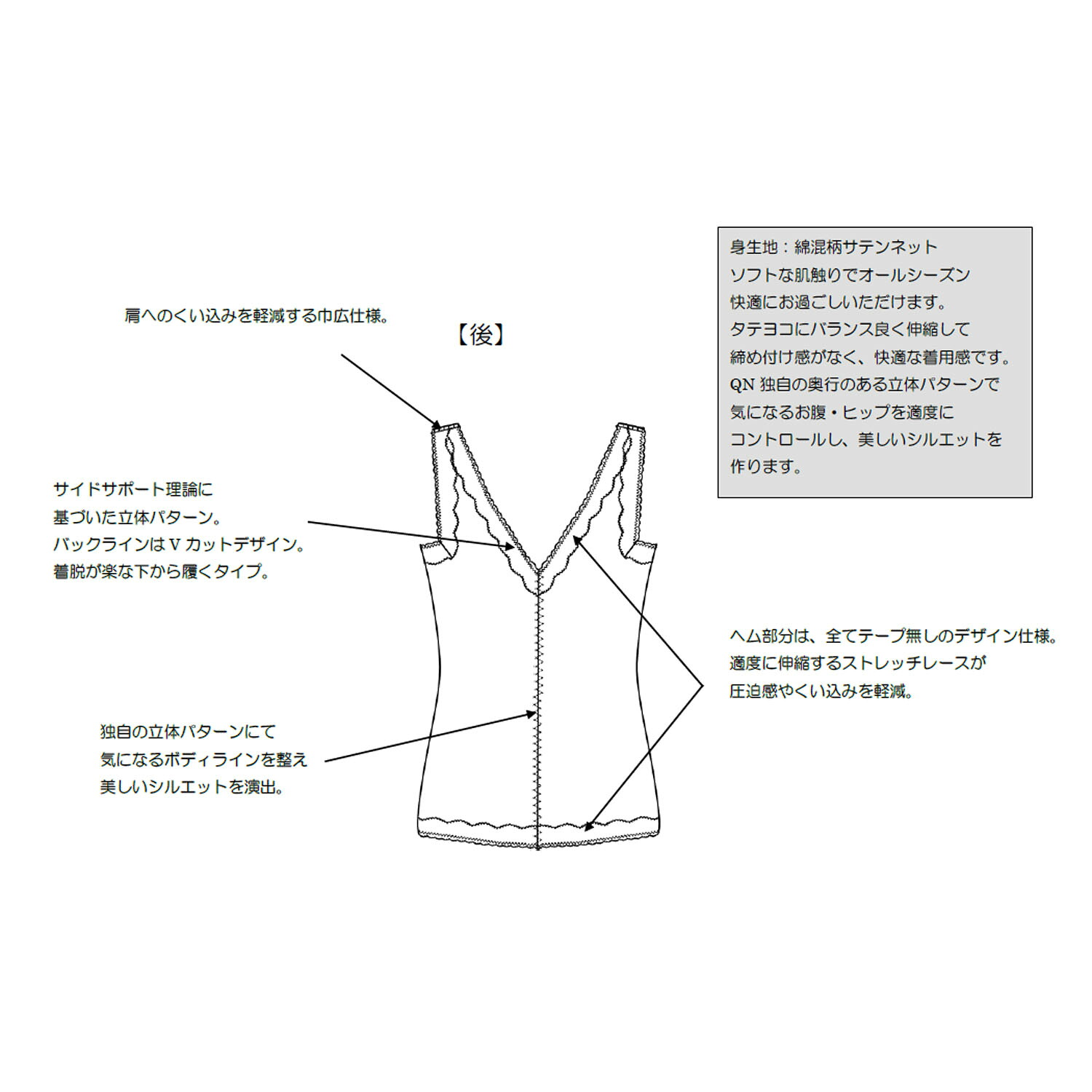 ウェルサポート ボディシェイパー3L ジョワイユ
