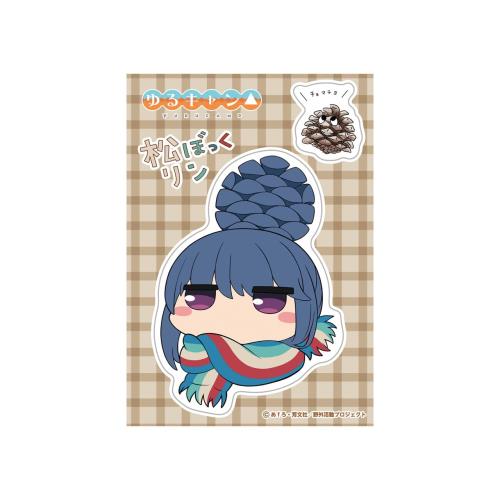 ゆるキャン△SEASON2 GG3耐ステッカー 松ぼっくリン画像