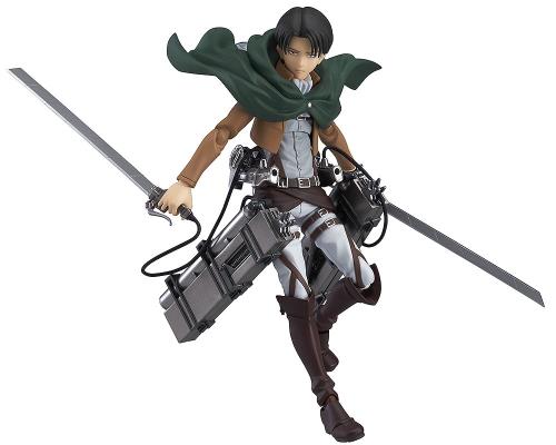 figma 進撃の巨人 リヴァイ (ノンスケール ABSPVC 塗装済み可動フィギュア)