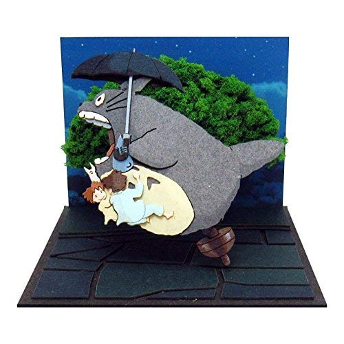 さんけい スタジオジブリmini となりのトトロ トトロと遊覧飛行 ペーパークラフト MP07-88