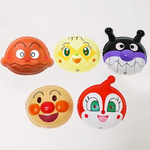 アンパンマンお面5種類セット 約H20cm / 縁日 お祭り 302737