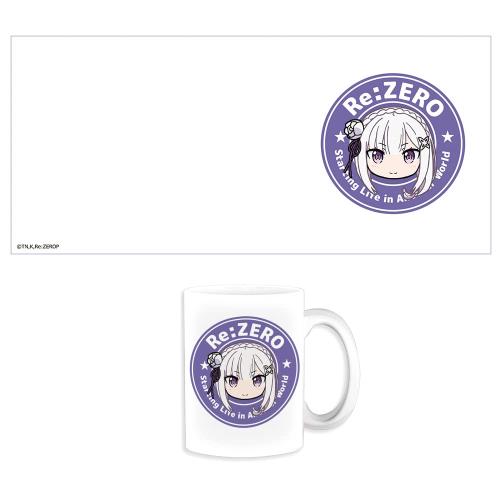 アズメーカー(Azu Maker)Re:ゼロから始める異世界生活 ちゅるキャラ マグカップ エミリア画像