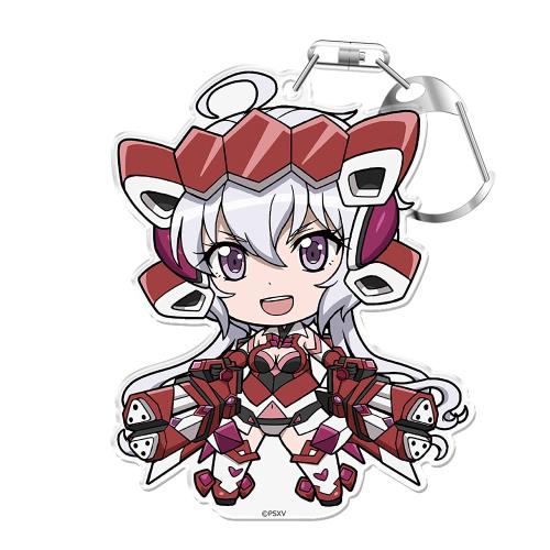 アズメーカー(Azu Maker)戦姫絶唱シンフォギアXV ぷにこれ！キーホルダー(スタンド付) 雪音クリス画像