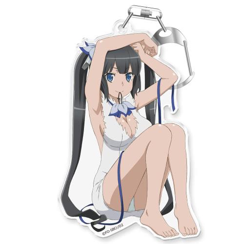 ダンジョンに出会いを求めるのは間違っているだろうかII アクリルキーホルダー ヘスティア画像
