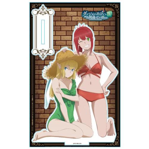 ダンジョンに出会いを求めるのは間違っているだろうかIV アクリルキャラスタンドD［リュー＆アリーゼ］画像