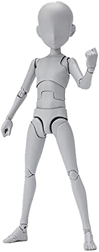BANDAI SPIRITS(バンダイ スピリッツ) S.H.フィギュアーツ ボディくん -杉森建- Edition DX SET (Gray Color Ver.) 約130mm PVCABS製 可動フィギュア BAS62102