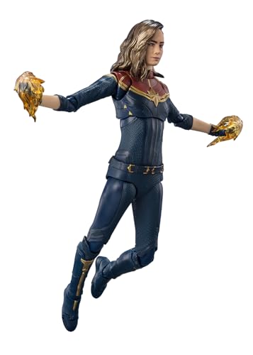S.H.フィギュアーツ キャプテン・マーベル(マーベルズ) 約150mm ABSPVC製 塗装済み可動フィギュア