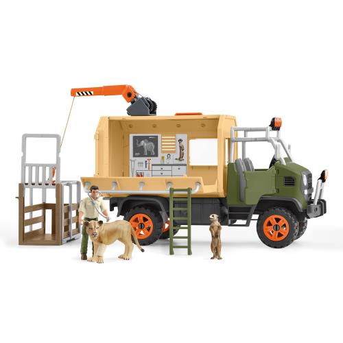 シュライヒ(Schleich) ワイルドライフ アニマルレスキュートラック フィギュア 42475