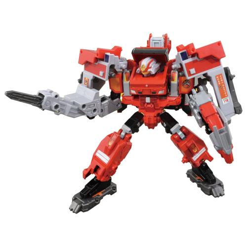 タカラトミー(TAKARA TOMY) トミカ ジョブレイバー ギガントファイヤブレイバー 消防署アーマー DXセット ミニカー おもちゃ 3歳以上